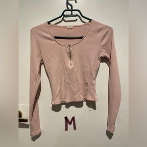 Garage Semi Crop Long Sleeve